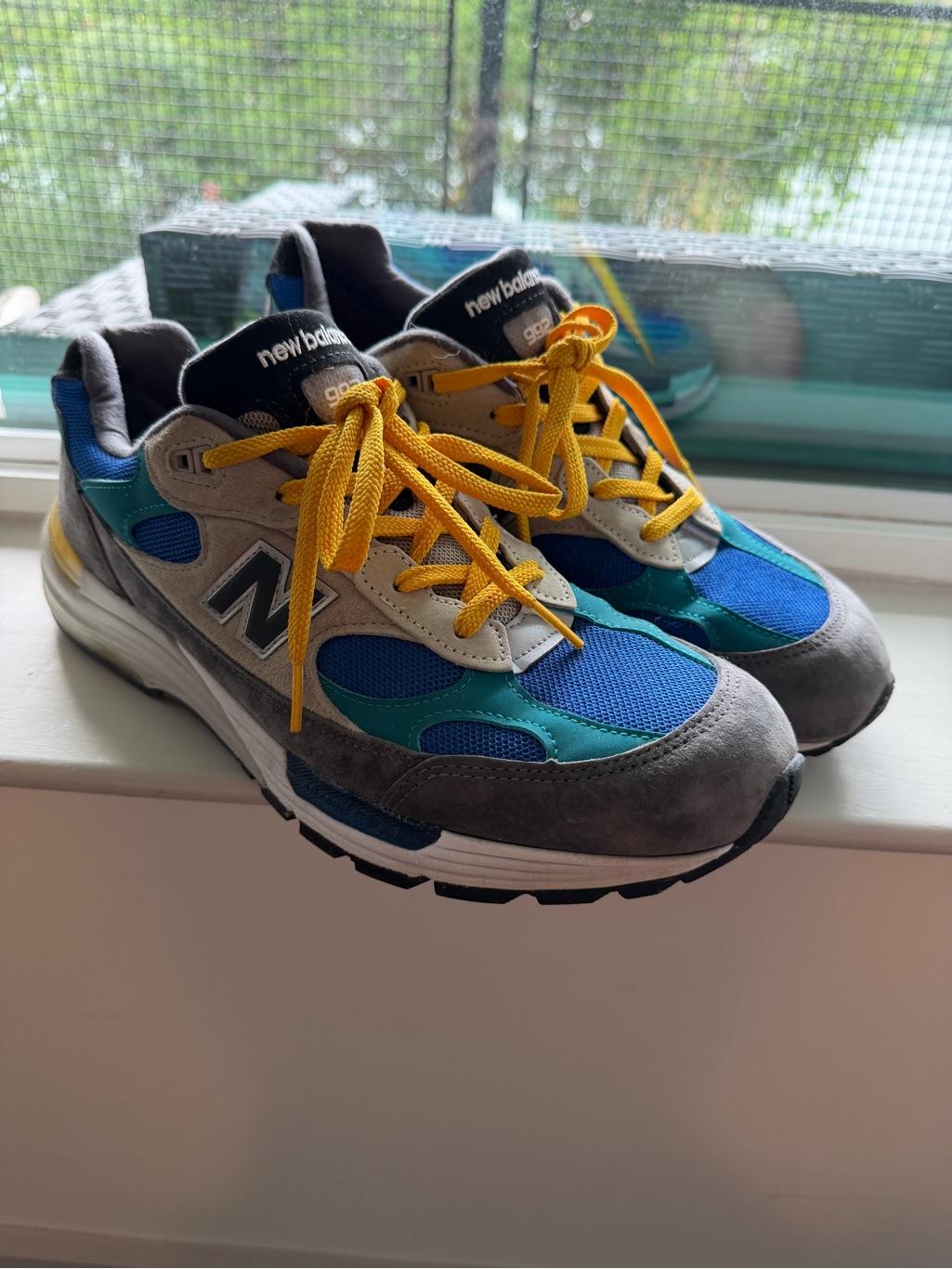 New Balance 992 Colorblock Size 12